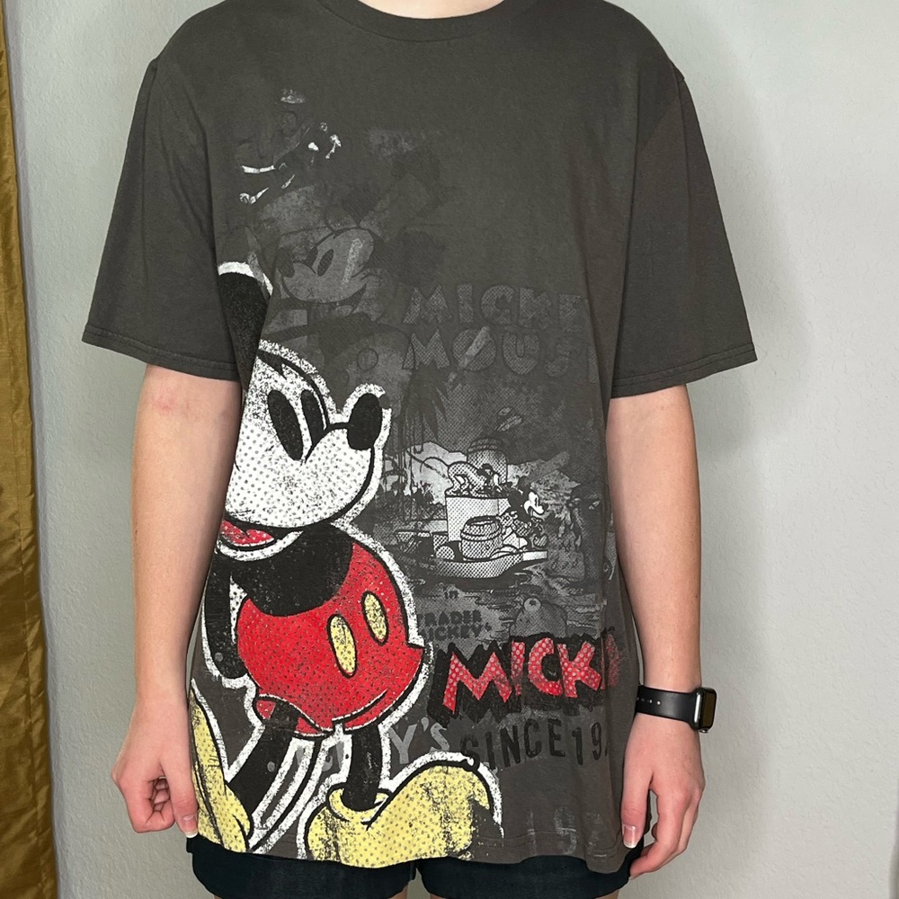 Mickey Mouse goth t-shirt. From Disney World.
